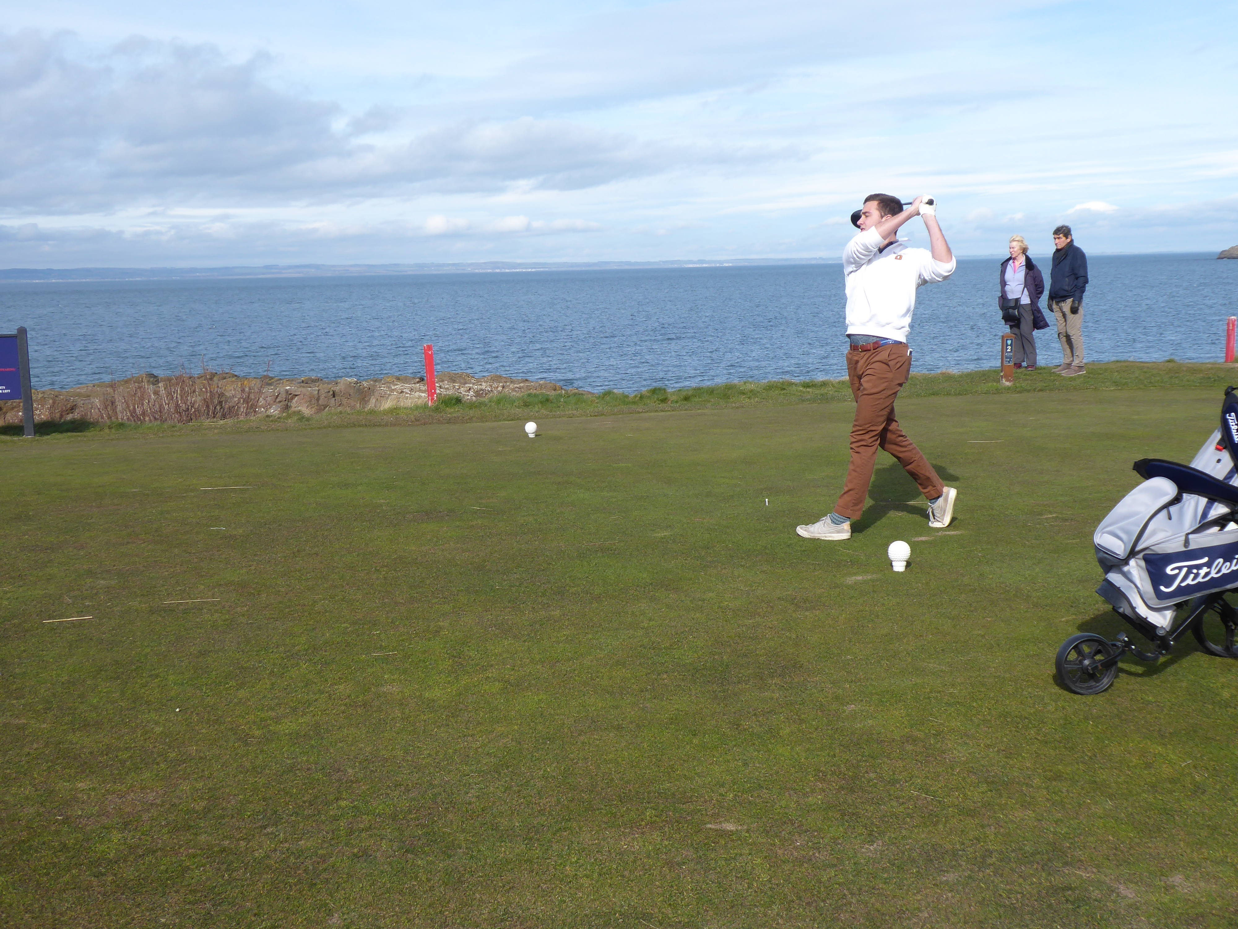 Picture of myself golfing